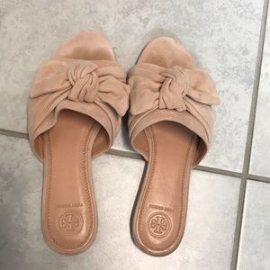 Tory Burch Annabelle Bow Slide Sandals